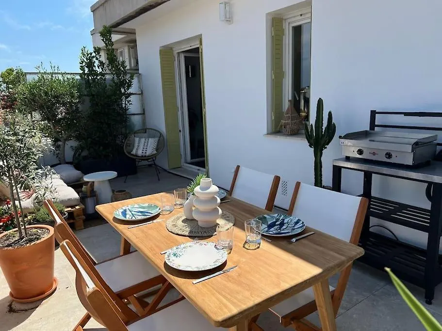 Charming Penthouse In Central Nice - 10 Minutes From Seaside Daire